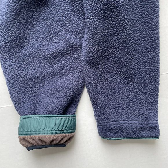 Vintage Patagonia Snap T Fleece Men’s Deep Pile Outdoor Hiking Pullover Jacket L - Picture 8 of 12